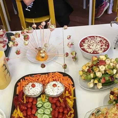 Ferienpass Aktion: Kochen mit Kindern.