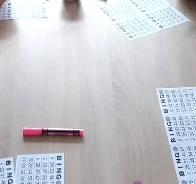 Bingo – Spiele – Nachmittag, wieder gut besucht heute im DGH Achterberg.
