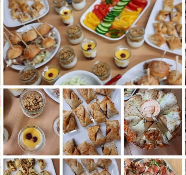 Kochabend “Finger Food” mit Marion, Anita und Hildegard.